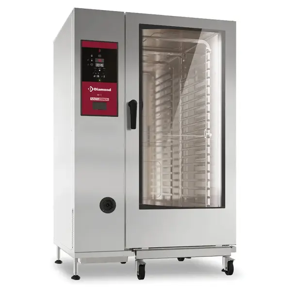 Electrische oven boiler stoom en convectie 20x GN2/1 + Cleaning - Main Image