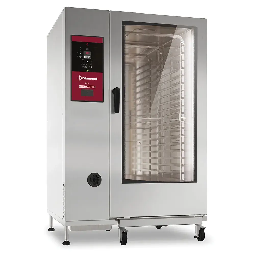 Electrische oven boiler stoom en convectie 20x GN2/1 + Cleaning - Main Image