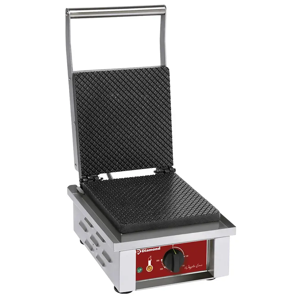 Elektrisch wafelijzer voor gewafelde bladen voor ijshoorntjes - Main Image
