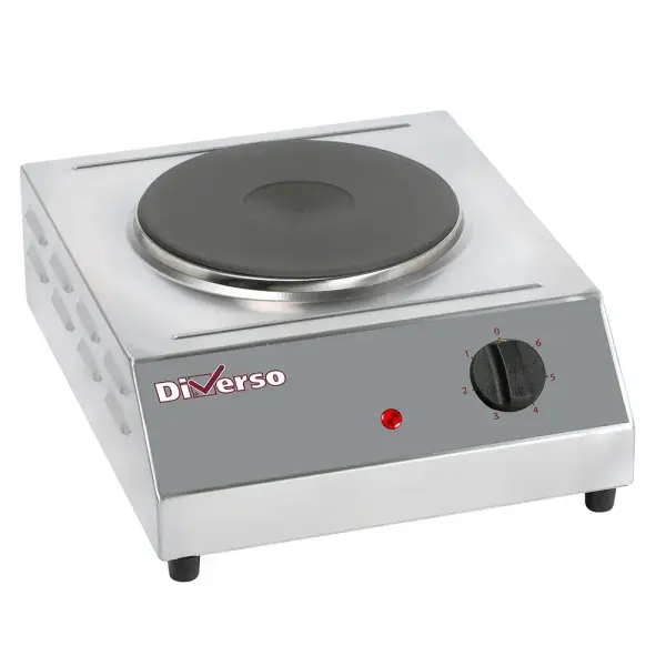 Elektrisch warmhoudplaat, tafelmodel, 1 plaat Ø 230mm - Main Image