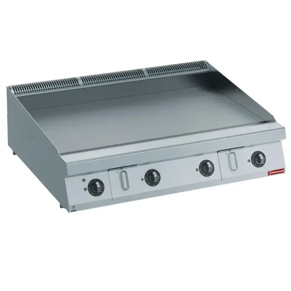 Elektrische bakplaat HP, vlakke nitro verchroomde -TOP- - Main Image