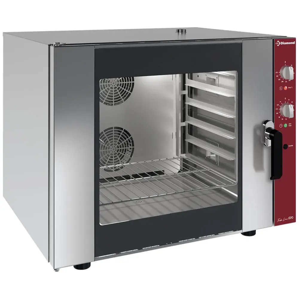 Elektrische convectieoven, 6x GN 1/1 + manuele bevochtiger - Main Image