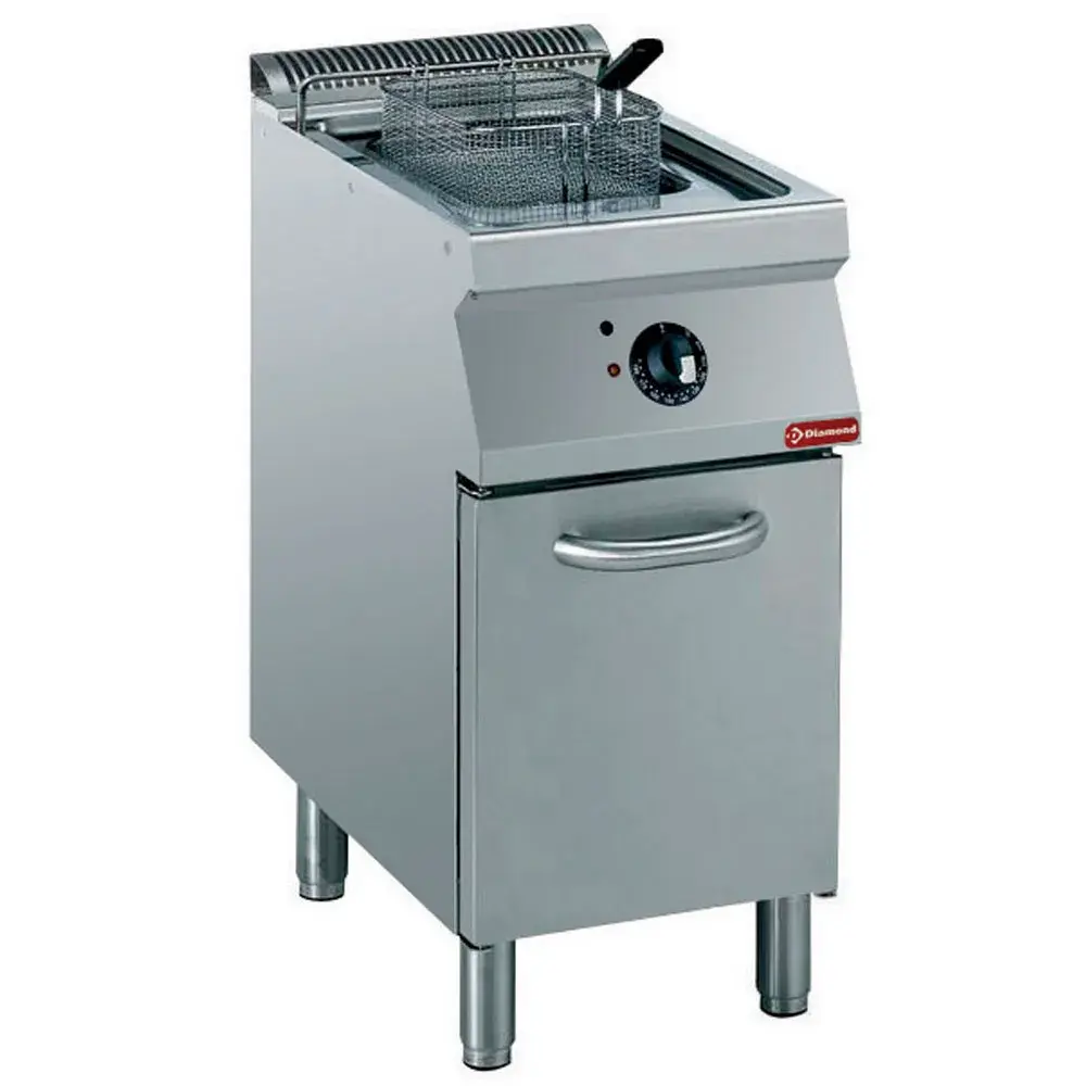 Elektrische friteuse kuip in "Y" 15 liter, buitenkant elementen op kast - Main Image