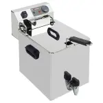 Elektrische friteuse tafelmodel 10 liter + aftapkraan - Main Image