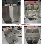 Elektrische friteuse tafelmodel 12 liter + aftapkraan - Image 2