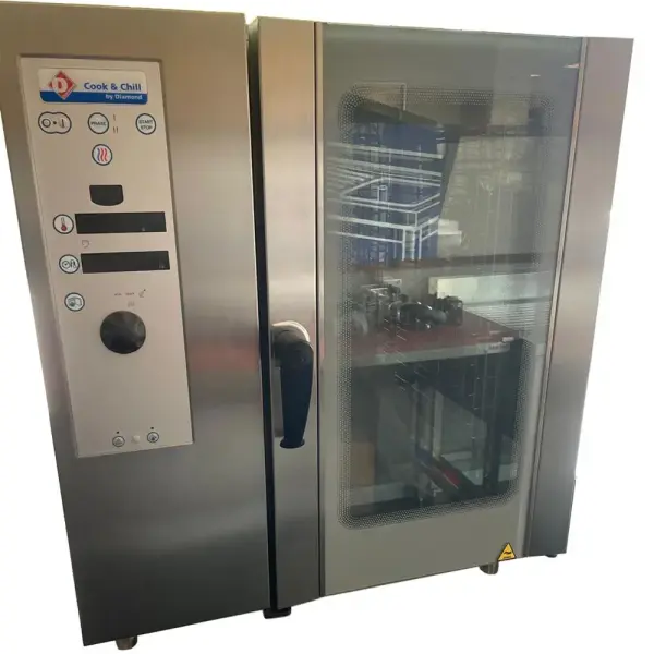 Elektrische oven, directe stoom en convectie, 10xGN1/1+Cleaning - Main Image