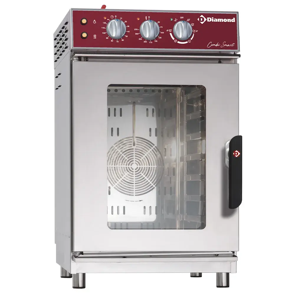 Elektrische oven stoom/convectieoven, 7x GN1/1 mechanisch - Main Image