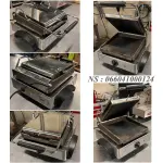Elektrische panini grill, geribde platen - Image 2