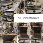 Elektrische panini grill, geribde platen - Image 2