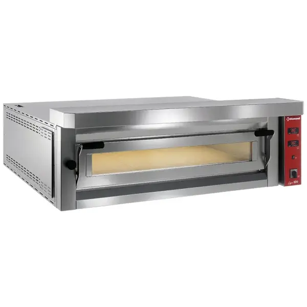 Elektrische pizzaoven "extra large", 9 pizza's 350mm - FULL vuurvaste steen - Main Image