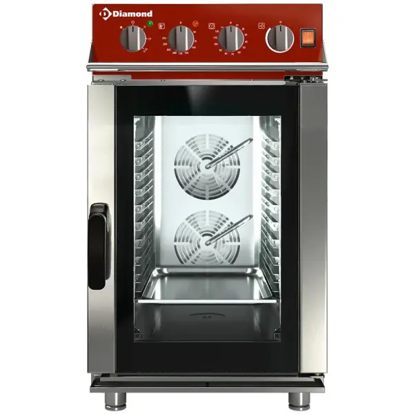 Elektrische stoom/convectieoven, 10x GN1/1 mechanisch - Main Image