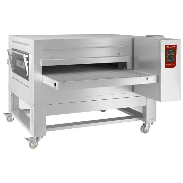 Elektrische tunnel-oven geventileerd, breedte 1000 mm - TOUCH SCREEN - Main Image
