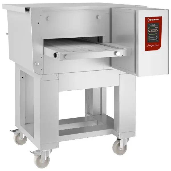 Elektrische tunnel-oven geventileerd, breedte 400 mm - TOUCH SCREEN - Main Image