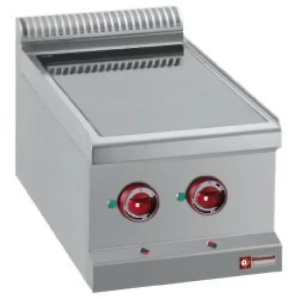 Elektrische vitrokeramische plaat met 2 warmte zones -Top- - Main Image