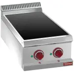 Elektrische vitrokeramische plaat met 2 warmte zones -Top- - Main Image
