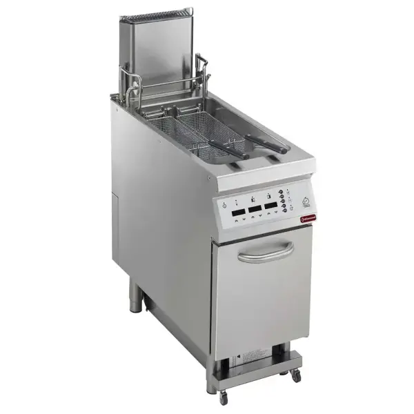 Friteuse 23 liter tank S/ARM "Oliefiltering" + lift+auto cook, "DIGIT" - Main Image
