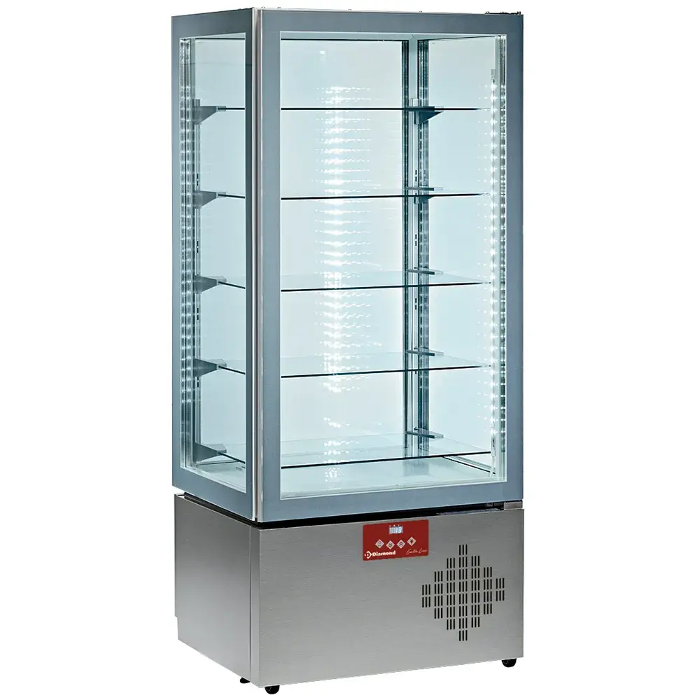 FULL Vitrine, 5 niveaus, geventileerd - Main Image