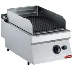 Gas lavasteengrill, rooster in gietijzer 1/2 mod. -TOP- - Main Image