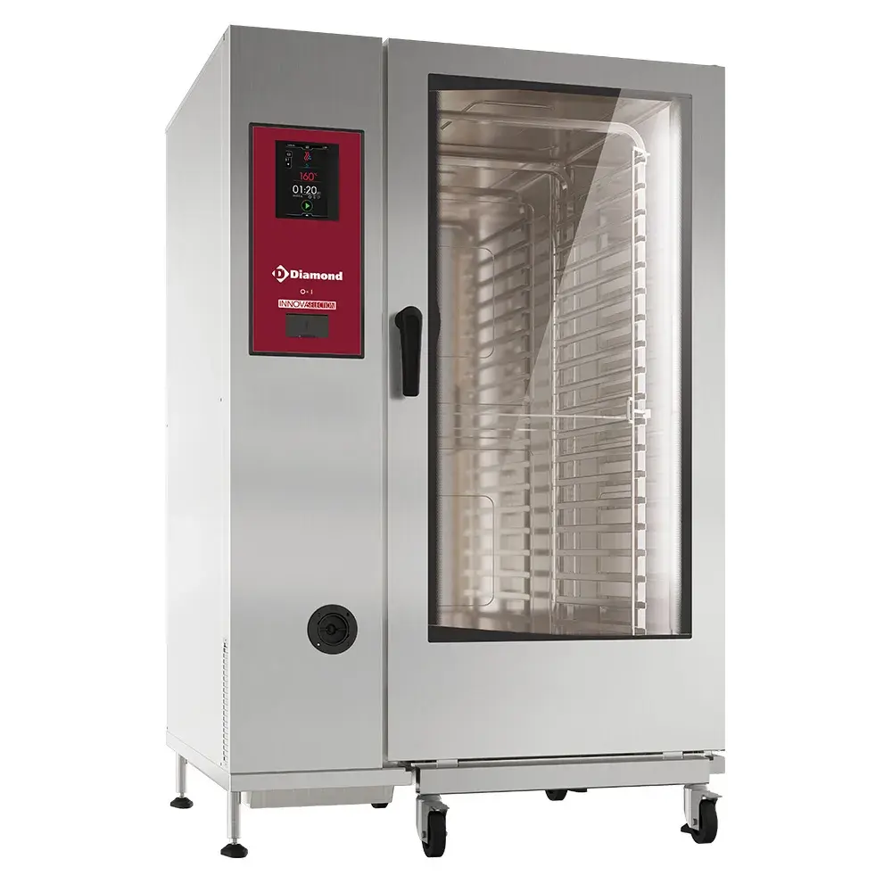 Gas oven "TOUCH" directe stoom en convectie 22xGN2/1+ Cleaning - Main Image
