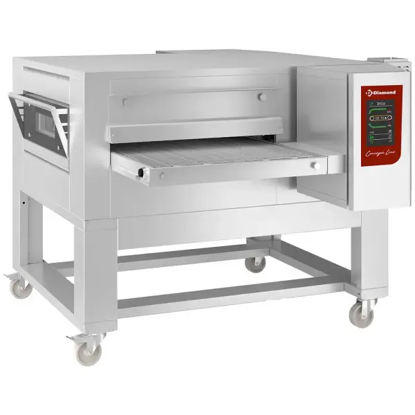 Gas tunnel-oven geventileerd, breedte 650 mm - TOUCH SCREEN - Main Image