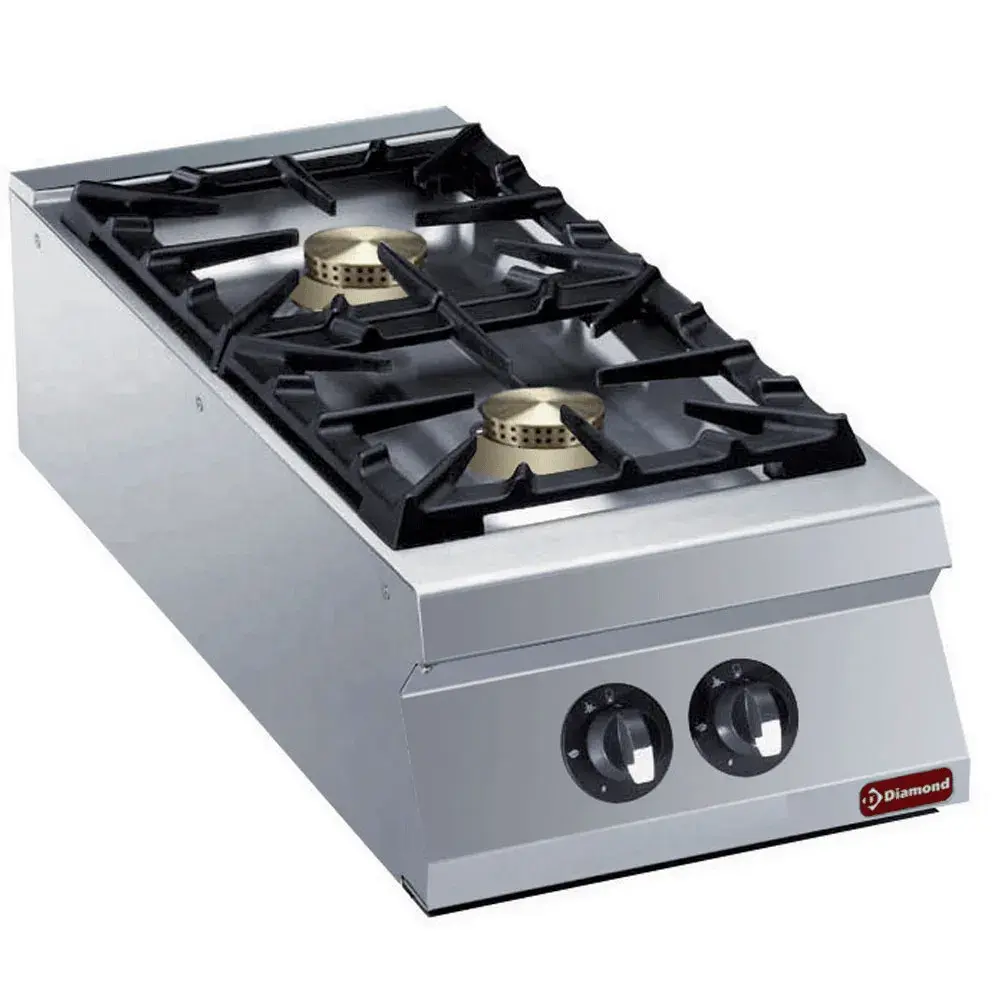 Gasfornuis 2 branders -TOP- "POWERFUL" - Main Image