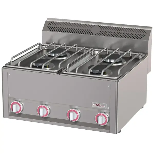 Gasfornuis 4 branders, -Top- - Main Image