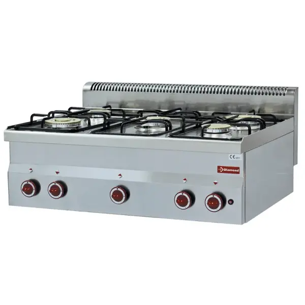 Gasfornuis 5 branders -Top- + KIT SPROEIERS - G30 - LPG - Main Image