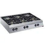 Gasfornuis 6 branders -TOP- "POWERFUL" - Main Image