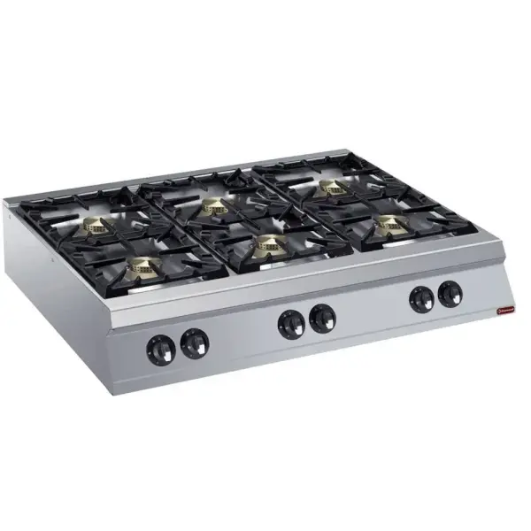 Gasfornuis 6 branders -TOP- "POWERFUL" - Main Image