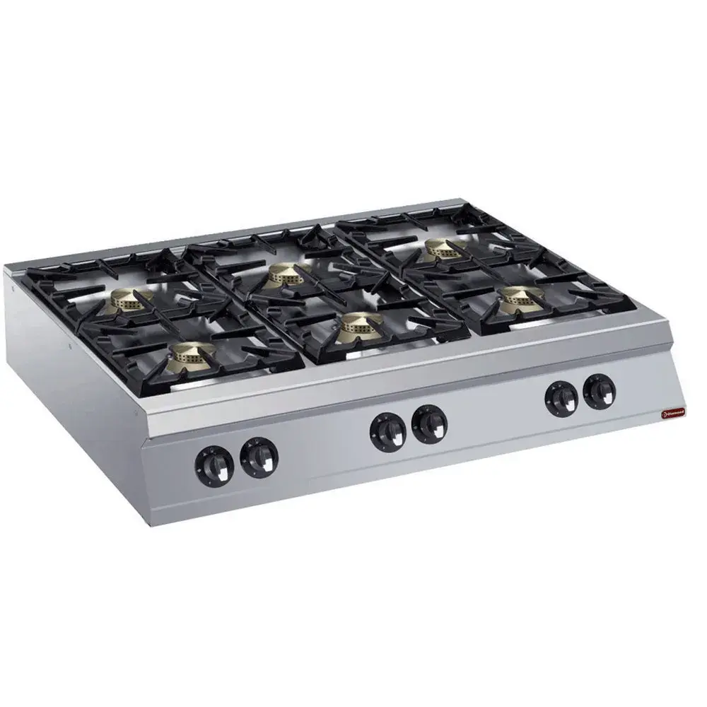 Gasfornuis 6 branders -TOP- "POWERFUL" - Main Image