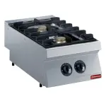 Gasfornuis met 2 vuren, 2x 5,5 kW -TOP- - Main Image