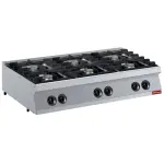 Gasfornuis met 6 vuren, branders 6x 5,5 kW -TOP - - Main Image