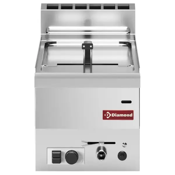 Gasfriteuse, 1 kuip 8 liter - Top- - Main Image