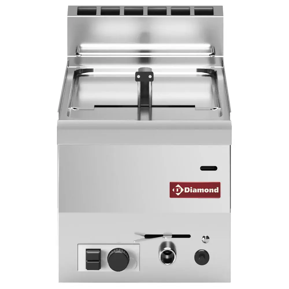 Gasfriteuse, 1 kuip 8 liter - Top- - Main Image