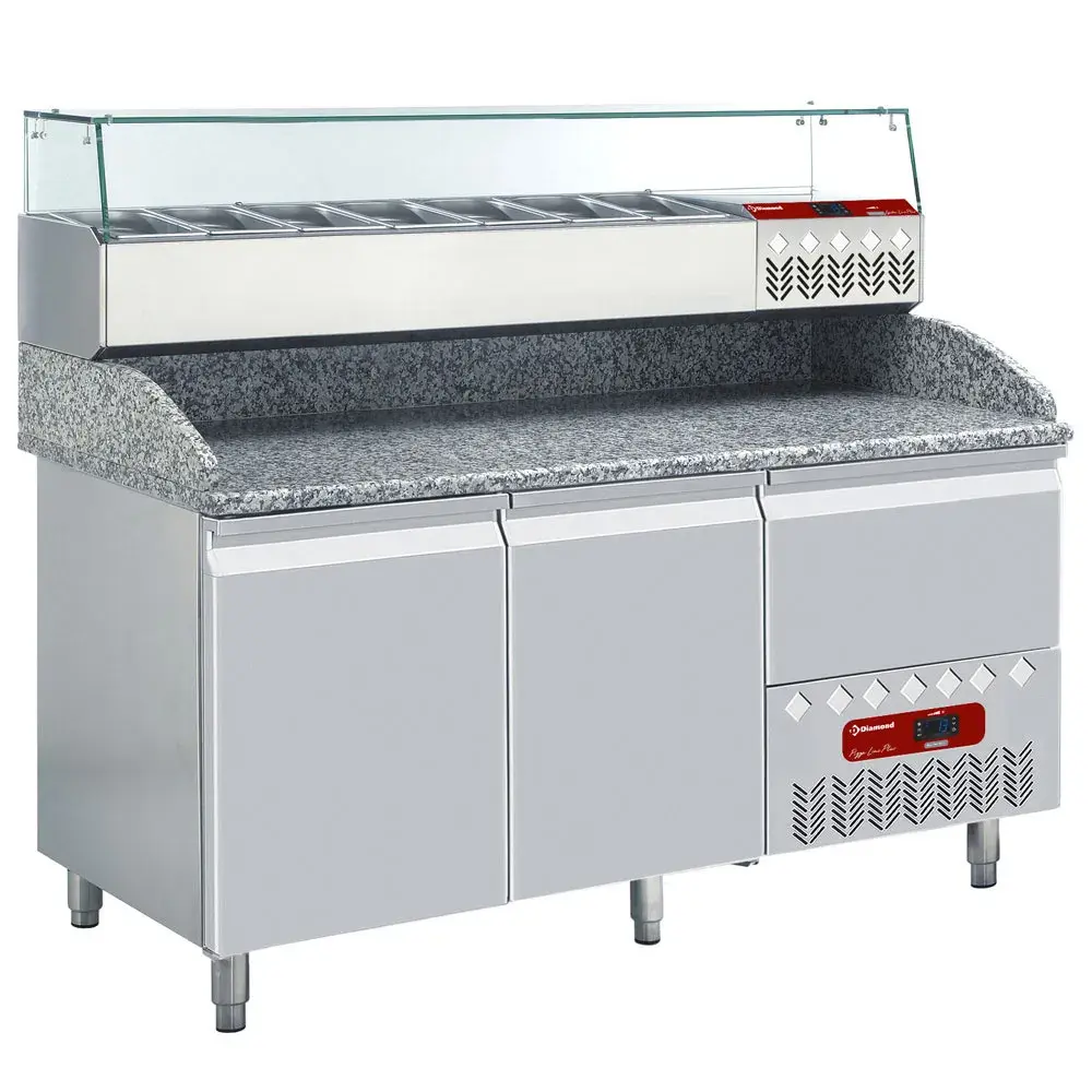 Geheel Koelkast tafel & gekoelde structuur : - Main Image