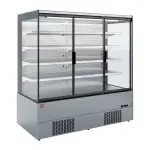 Gekoeld wandmeubel, zelfbediening, klapdeuren - FULL INOX - Main Image