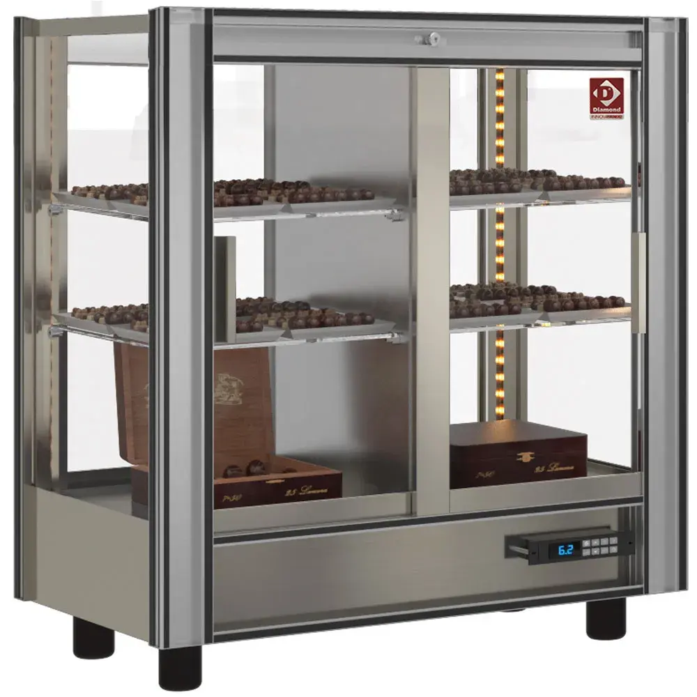 Gekoelde chocolade vitrine Lt. 216 - Doorgeef - Moduleerbaar - Main Image