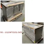 Gekoelde saladette met deksel 4x GN 1/1 - 150 mm + reserve 3 deuren GN 1/1, 380 Lit - Image 2