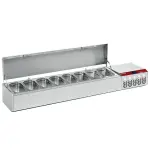Gekoelde structuur GN 8x1/4, met deksel - Main Image