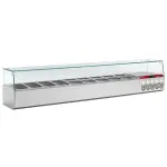 Gekoelde structuur GN 9x1/4, met rechte ruit - Main Image