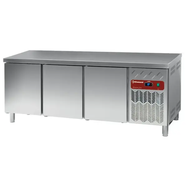 Gekoelde werktafel, geventileerd, 3 deuren EN 600x400 (550L) - Main Image