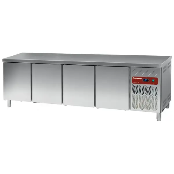 Gekoelde werktafel, geventileerd, 4 deuren EN 600x400 (760 L) - Main Image