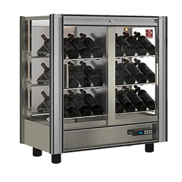 Gekoelde wijnvitrine Lt. 216 - Moduleerbaar - Main Image