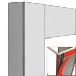 Gekoelde wijnvitrine Lt. 530 - Moduleerbaar + Deco vitrine 530Lt. wit mat - magnetisch - Image 2