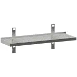Geperforeerd wandrek met 2 steunen en 2 rails - Main Image