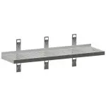 Geperforeerd wandrek met 3 steunen en 3 rails - Main Image