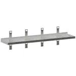 Geperforeerd wandrek met 4 steunen en 4 rails - Main Image
