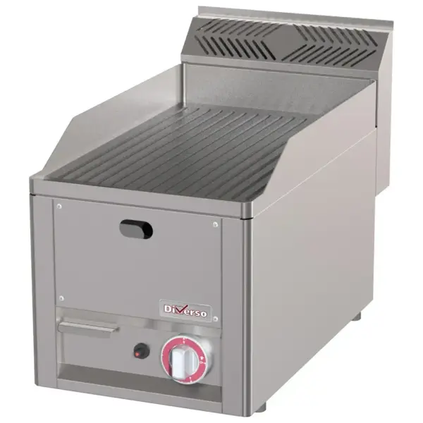 Geribbelde gas kookplaat -Top- - Main Image