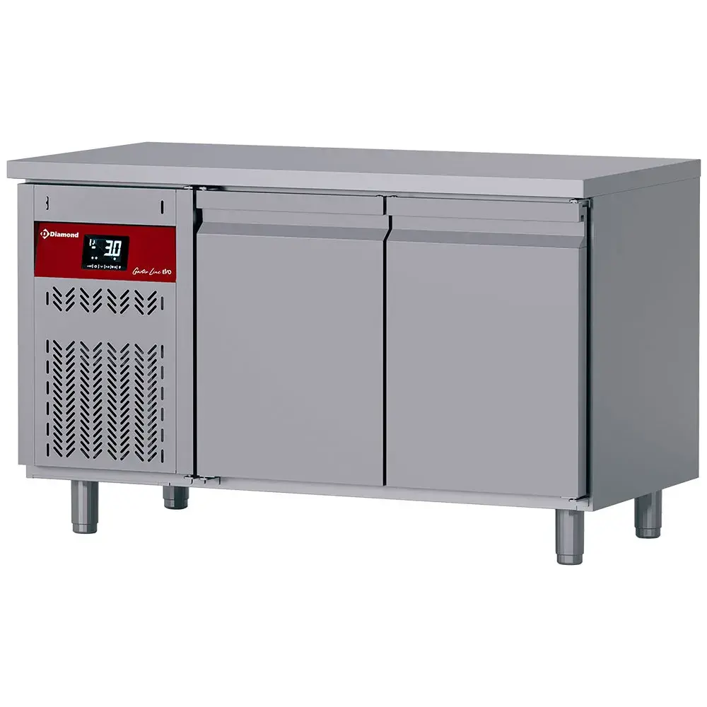 Geventileerde koeltafel, 2 deuren GN 1/1, 260 Lit. groep aan linkerkant - Main Image