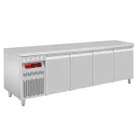 Geventileerde koeltafel, 4 deuren GN 1/1, 550 Lit. groep aan linkerkant - Main Image